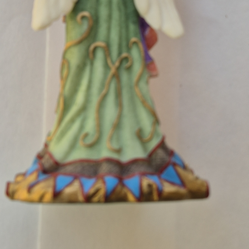 Lenox Angel of Harmony Figurine with Mandolin 1997 - Picture 11 of 15